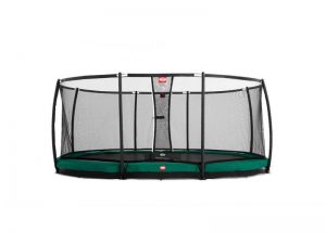 BERG CHAMPION INGROUND + BEZPEČNOSTNÁ SIEŤ Deluxe/Deluxe XL, šedá