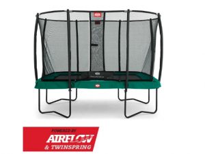 BERG ULTIM CHAMPION + BEZPEČNOSTNÁ SIEŤ Deluxe/XL, 330x220/410x250/500x300, šedá