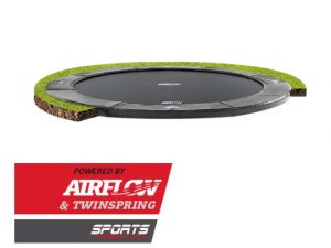 Berg Elite Flatground - Sport, priemer 330 - 430 cm, šedá